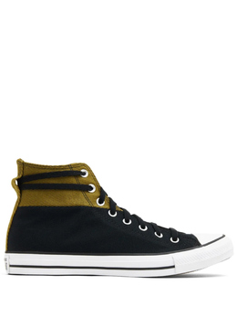 Converse: Чёрные кеды  Chuck Taylor All Star