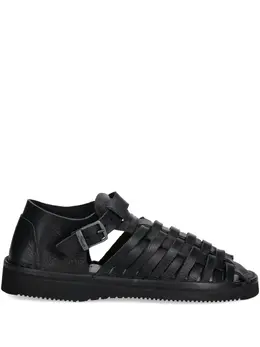 Fracap: Чёрные сандалии 