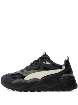 PUMA: Чёрные кроссовки  RS-X