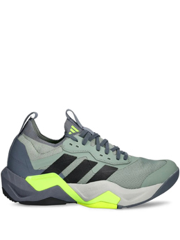 Adidas: Зелёные кроссовки 