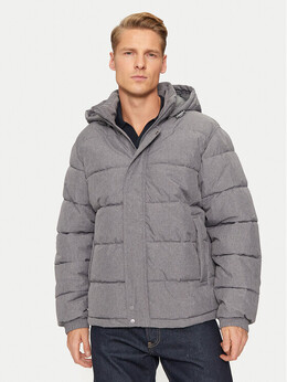 Sisley: Серый пуховик 
