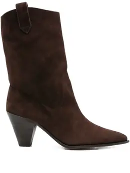 Aquazzura: Коричневые ботинки 