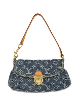 Louis Vuitton Pre-Owned: Голубая сумка 