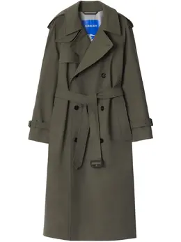 Burberry: Длинный плащ 