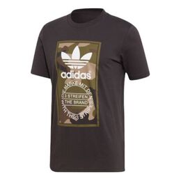 Adidas: Чёрная футболка  Originals