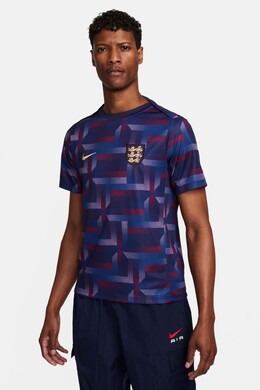 Nike: Фиолетовая футболка  Dri FIT