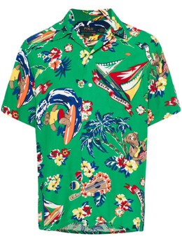 Polo Ralph Lauren: Рубашка с принтом 