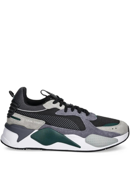 PUMA: Чёрные кроссовки  RS-X