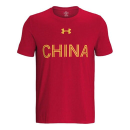 Under Armour: Красная футболка 
