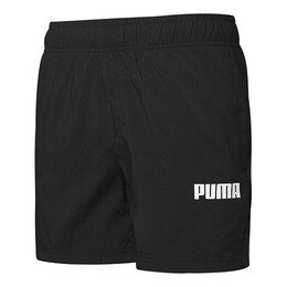 PUMA: Чёрные шорты  Essentials