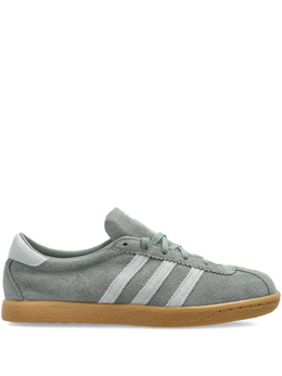 Adidas: Зелёные кроссовки 