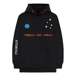 Travis Scott: Чёрная толстовка 
