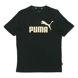 PUMA: Чёрная футболка  Essentials