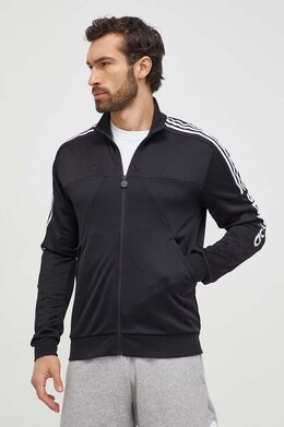 Adidas: Чёрная толстовка  Tiro