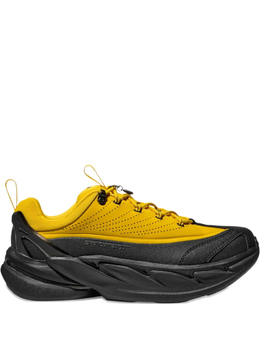 HOKA: Жёлтые кроссовки 