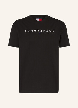 Tommy Jeans: Чёрная футболка 