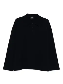 A.P.C.: Поло с длинным рукавом 