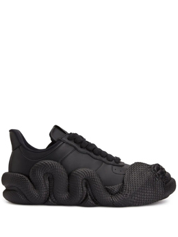 Giuseppe Zanotti: Чёрные кроссовки  Cobras
