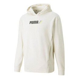 PUMA: Белая толстовка  Active