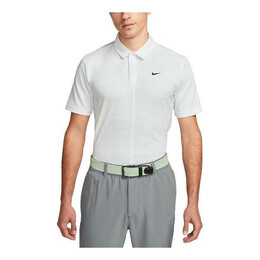Nike: Белая рубашка  Dri FIT