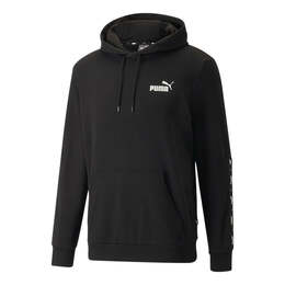 PUMA: Чёрная толстовка  Essentials