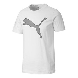 PUMA: Белая футболка  Performance