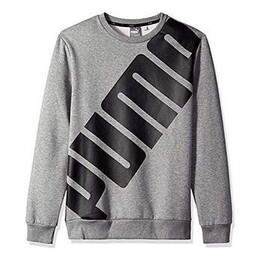 PUMA: Серая толстовка 