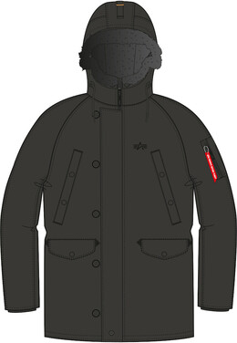 Alpha Industries: Зелёная куртка 