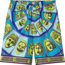 Versace: Шёлковые шорты 