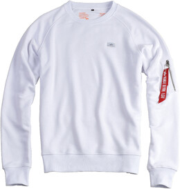 Alpha Industries: Белая толстовка 