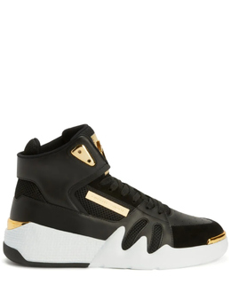 Giuseppe Zanotti: Чёрные кроссовки  Talon