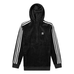 Adidas: Чёрная толстовка  Originals