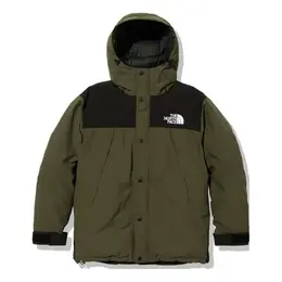 The North Face: Зелёная куртка  Mountain