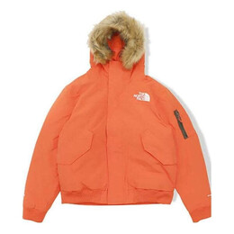 The North Face: Оранжевая куртка 