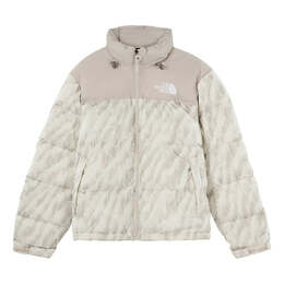 The North Face: Бежевая куртка  1996 Retro Nuptse