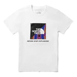 The North Face: Белая футболка  Graphic