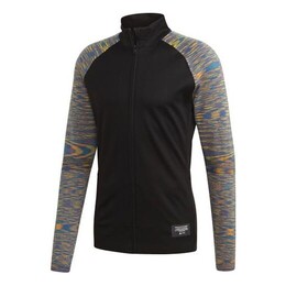 Adidas: Чёрная куртка  Running