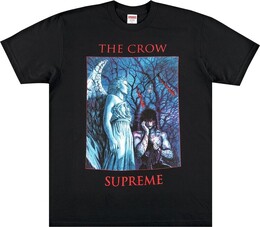 Supreme: Чёрная футболка  The Crow