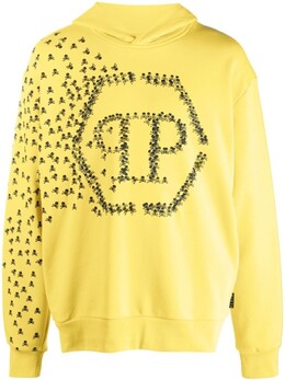 Philipp Plein: Жёлтая толстовка  Skull