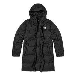 The North Face: Куртка  Logo с принтом