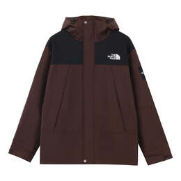 The North Face: Коричневая куртка  Mountain