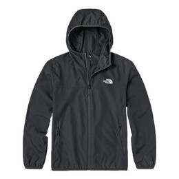 The North Face: Чёрная куртка  Wind
