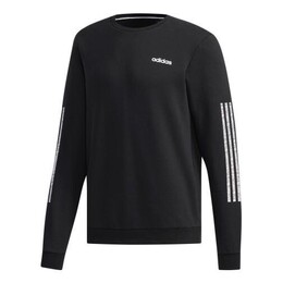 Adidas: Чёрная толстовка 