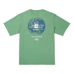 The North Face: Зелёная футболка  Graphic