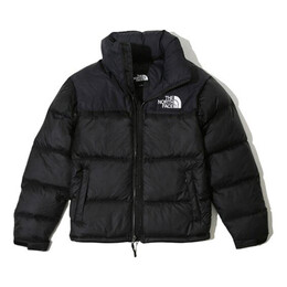 The North Face: Чёрная куртка  Nuptse