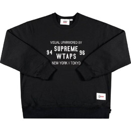 Supreme: Чёрный свитшот  WTAPS