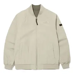The North Face: Бежевая куртка 