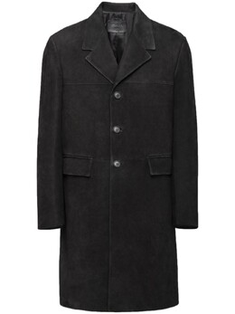 Prada: Однобортное пальто 