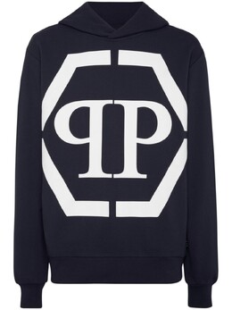 Philipp Plein: Синяя толстовка  Hexagon