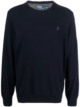 Polo Ralph Lauren: Синий свитер 